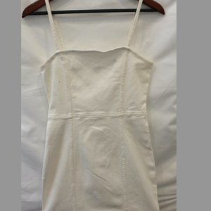 H&M White Denim Dress